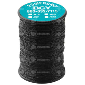 Bcy Powergrip Serving Black /.018” (100 Yards) Strings And