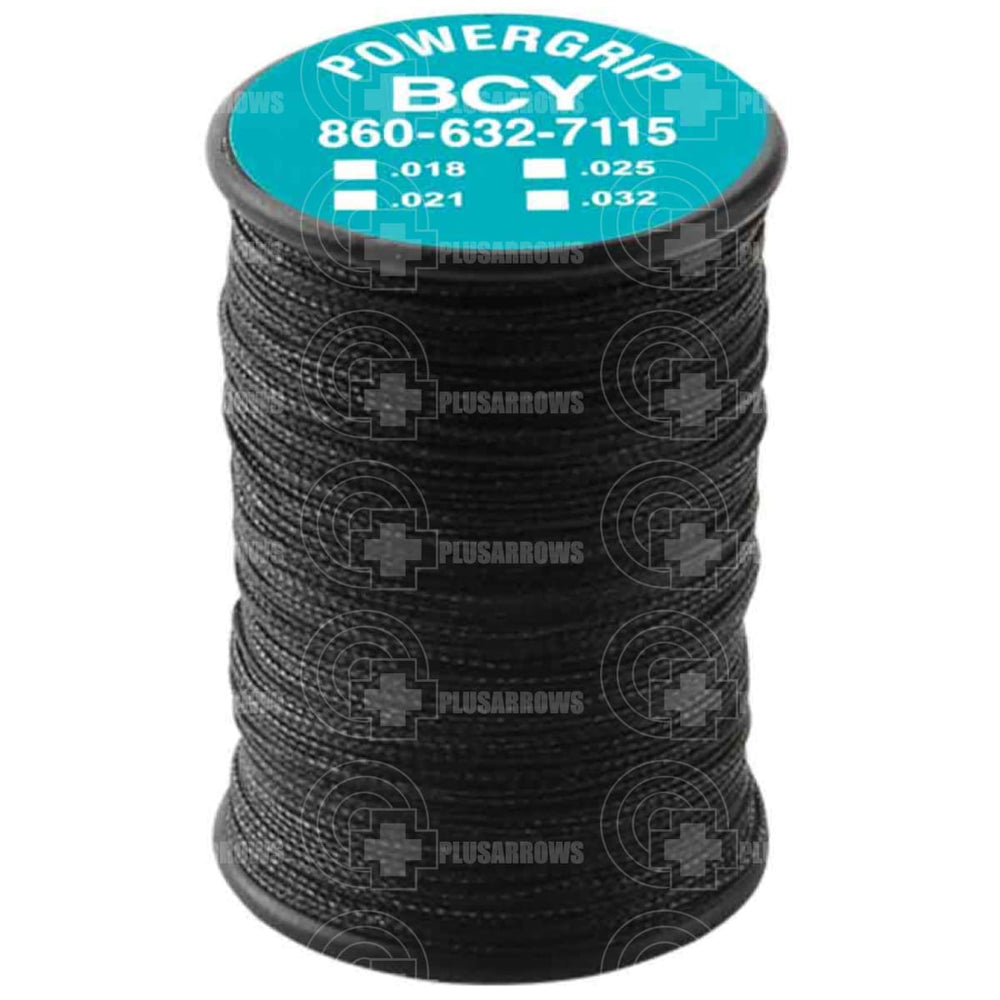 Bcy Powergrip Serving Black /.018” (100 Yards) Strings And