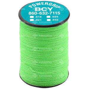 Bcy Powergrip Serving Neon Green /.018” (100 Yards) Strings And