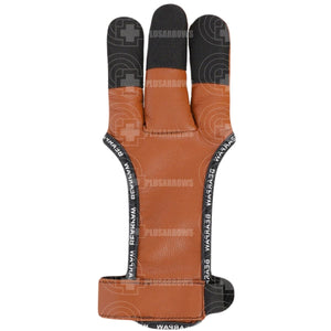 Bearpaw Easy Goat Leather Shooting Glove Finger Tabs & Gloves