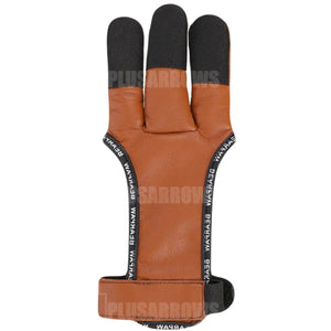 Bearpaw Easy Goat Leather Shooting Glove Finger Tabs & Gloves