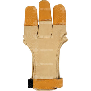 Bearpaw Leather Classic Shooting Glove Finger Tabs & Gloves