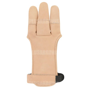 Bearpaw Leather Nature Shooting Glove Finger Tabs & Gloves