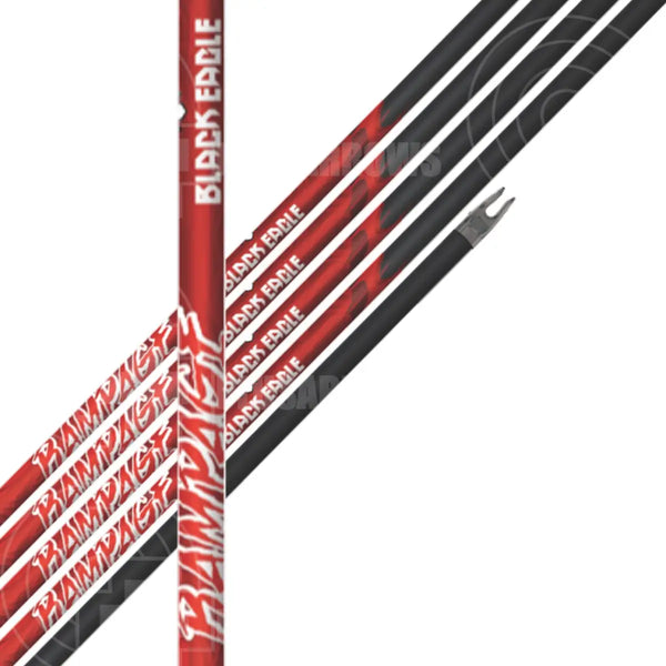 Black Eagle Rampage .001 Carbon Shafts (12 Pk) Arrow