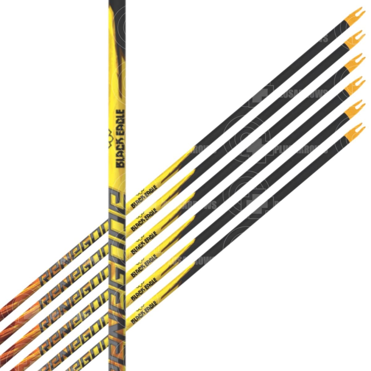 Black Eagle - Rampage Shafts - 350 Spine - .001 - Bare shafts