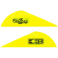 Bohning Blazer 2 Vanes (36 Pack) Neon Yellow And Feathers
