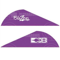 Bohning Blazer 2 Vanes (36 Pack) Purple And Feathers
