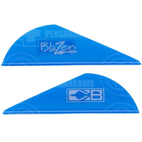 Bohning Blazer 2 Vanes (36 Pack) Satin Blue And Feathers
