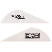 Bohning Blazer 2 Vanes (50 Pack) White And Feathers
