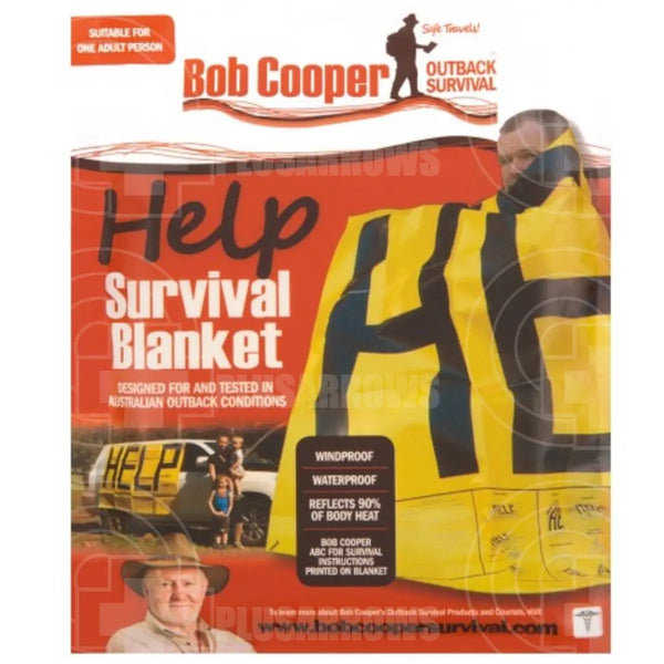 Bob Cooper Help Survival Blanket