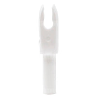 Bohning F Nock (12 Pack) White Nocks
