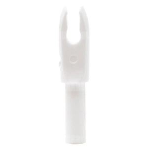 Bohning F Nock (12 Pack) White Nocks