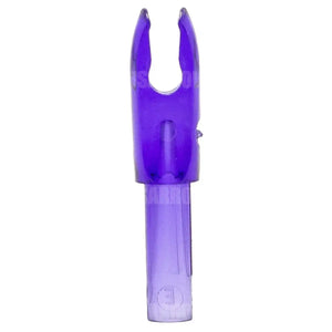 Bohning F Nock (12 Pack) Purple Nocks