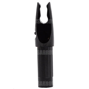 Bohning 6Mm He Nock (12 Pack) Black Nocks