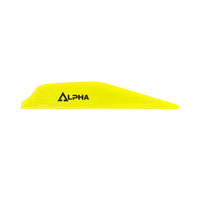 *Bohning Alpha Vane 2.8’’ Neon Yellow Vanes
