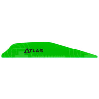 Bohning Atlas Vane 2.8’’ Neon Green / 100 Pack Vanes
