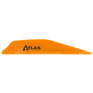 Bohning Atlas Vane 2.8’’ Neon Orange / 100 Pack Vanes
