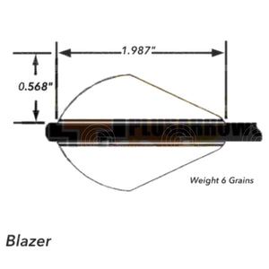 Bohning Blazer 2 Tiger Vanes (24 Pack)