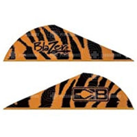 Bohning Blazer 2 Tiger Vanes (24 Pack) Neon Orange