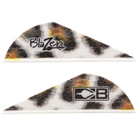 Bohning Blazer 2 True Colour Vanes (24 Pack) White Leopard And Feathers
