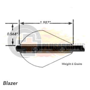 Bohning Blazer 2" Vanes Two Colour 36 Pack (12 + 24pk) - Plusarrows Archery Hunting Outdoors