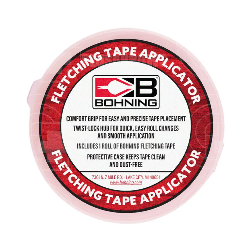 Bohning Fletching Tape Dispenser with Case Adhesives