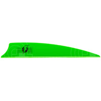 Bohning Bolt 3.5 Vanes Neon Green / 24 Pack And Feathers