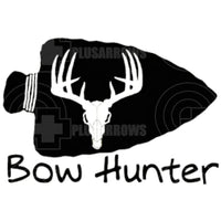 Bowhunter Arrowhead Decal