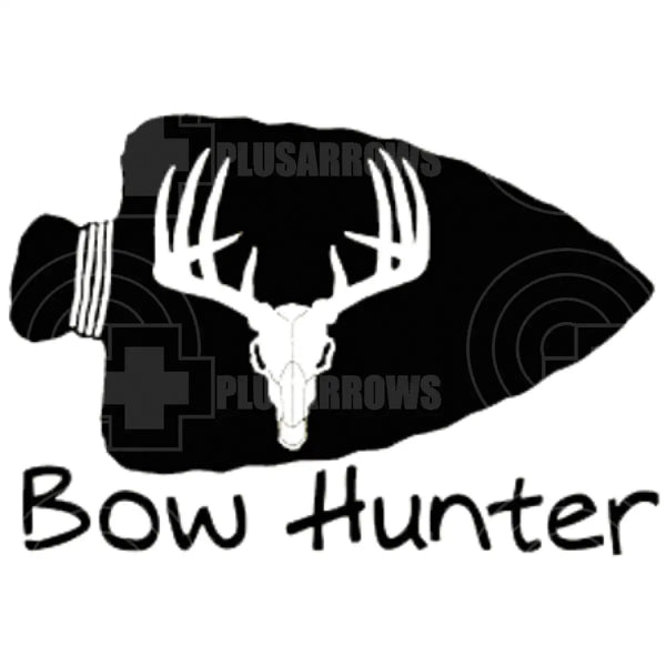 Bowhunter Arrowhead Decal