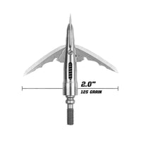 Bowmar Beast COC Titanium Mechanical Broadhead (3 Pack) - 2.0” / 125 Grain - Broadhead
