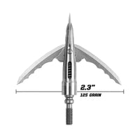Bowmar Beast COC Titanium Mechanical Broadhead (3 Pack) - 2.3” / 125 Grain - Broadhead
