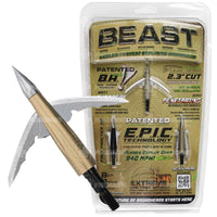 Bowmar Beast 2.3’’ Mechanical Broadhead Broad Heads & Small Game Points
