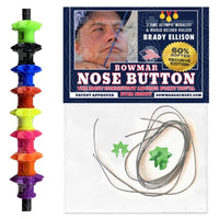 Bowmar Nose Button Recurve Edition Peep Sight & Kisser
