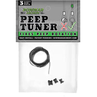Bowmar Peep Tuner Black Peep Sight
