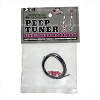 Bowmar Peep Tuner Pink Sight & Kisser Button
