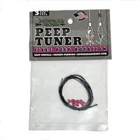 Bowmar Peep Tuner Pink Sight & Kisser Button