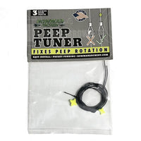 Bowmar Peep Tuner Yellow Sight & Kisser Button
