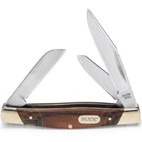 Buck 373 Trio Folding Knife Woodgrain Knives Saws And Sharpeners
