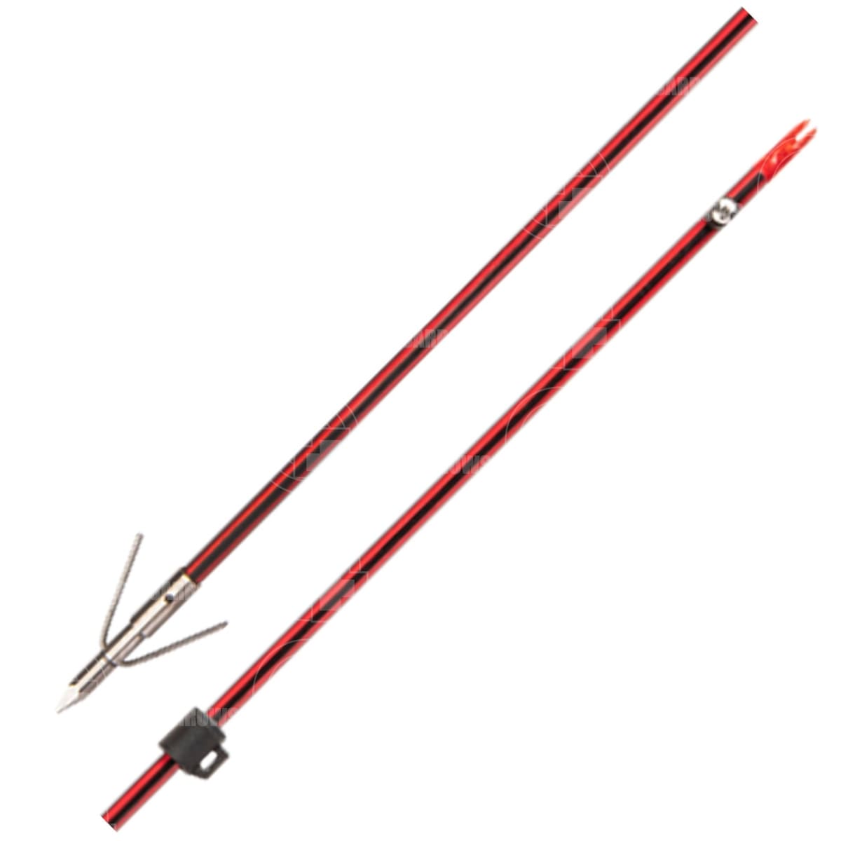 https://plusarrows.com/cdn/shop/files/cajun-carbon-infused-bow-fishing-red-arrow-with-point-and-safety-slide-792.jpg?v=1701200581