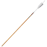 Carbon Legacy Shield Cut White Feather Fletched Arrows (6 Pk) Premade