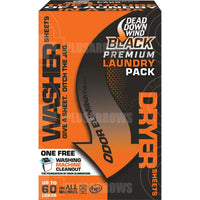 Dead Down Wind Black Premium Sheet and Dryer Combo - Scent Elimination
