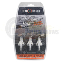 Dead Ringer Hyper Strike Broad Head (3 Pack) - Plusarrows Archery Hunting Outdoors
