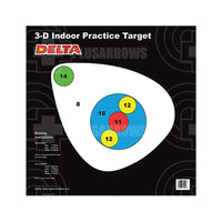 Delta Asa Indoor 3D Paper Target Face Targets