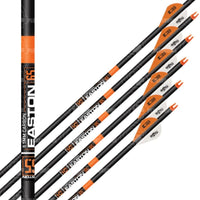 Easton 6.5Mm Bowhunter Arrows (12 Pack) Fletched / 340 Archery Arrow
