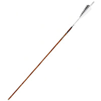 Easton Carbon Legacy Shield Cut White Feather Fletched Arrows (6 Pk) - Arrows Premade

