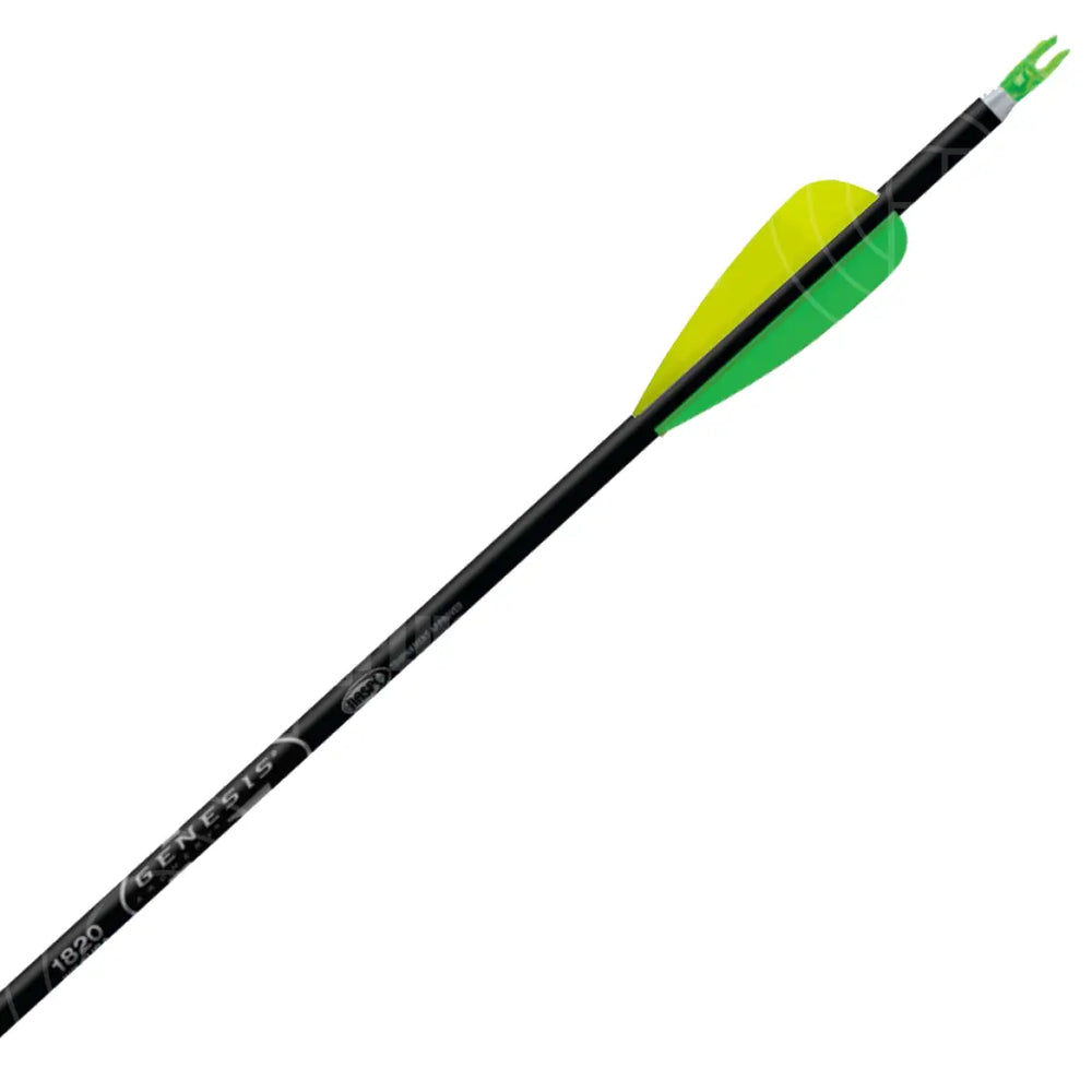 Easton Xx75 Genesis Arrow (6 Pack) Black