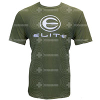 Elite Logo Tee Shirt Green / Large Apparel
