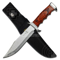 Elk Ridge 12.5 Bowie Fixed Blade Knife Er-012 Knives Saws And Sharpeners
