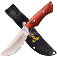 Elk Ridge 8.4 Fixed Blade Knife Er-545 Brown Knives Saws And Sharpeners
