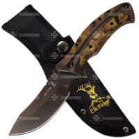 Elk Ridge 9.2 Fixed Blade Camo Handle Knife Er-564Ca Knives Saws And Sharpeners